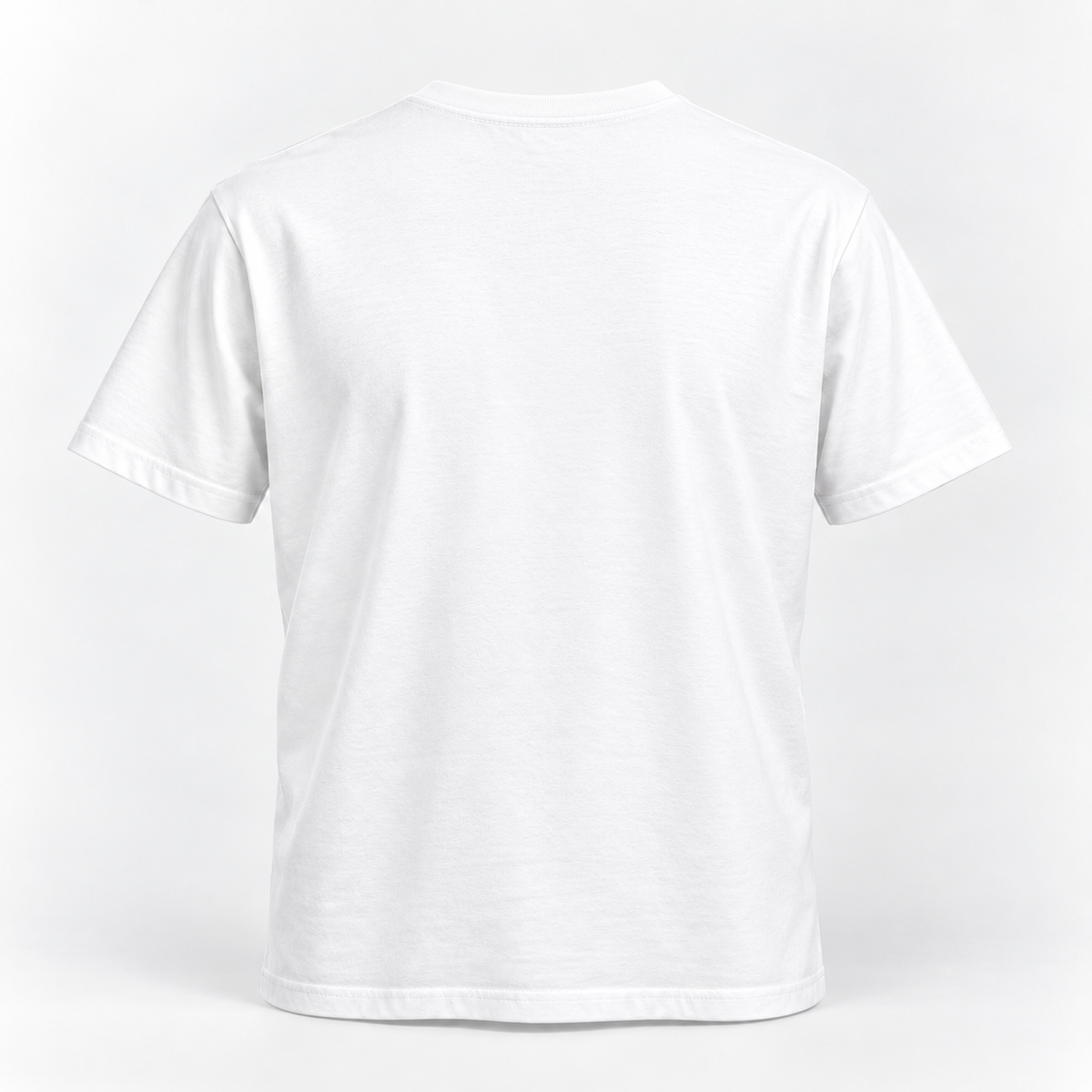 BULIYA Classic Logo Tee white back view