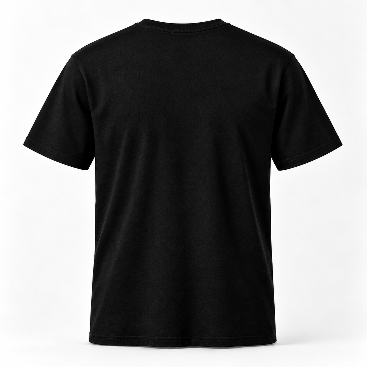 BULIYA Minimal Essential Tee black back view