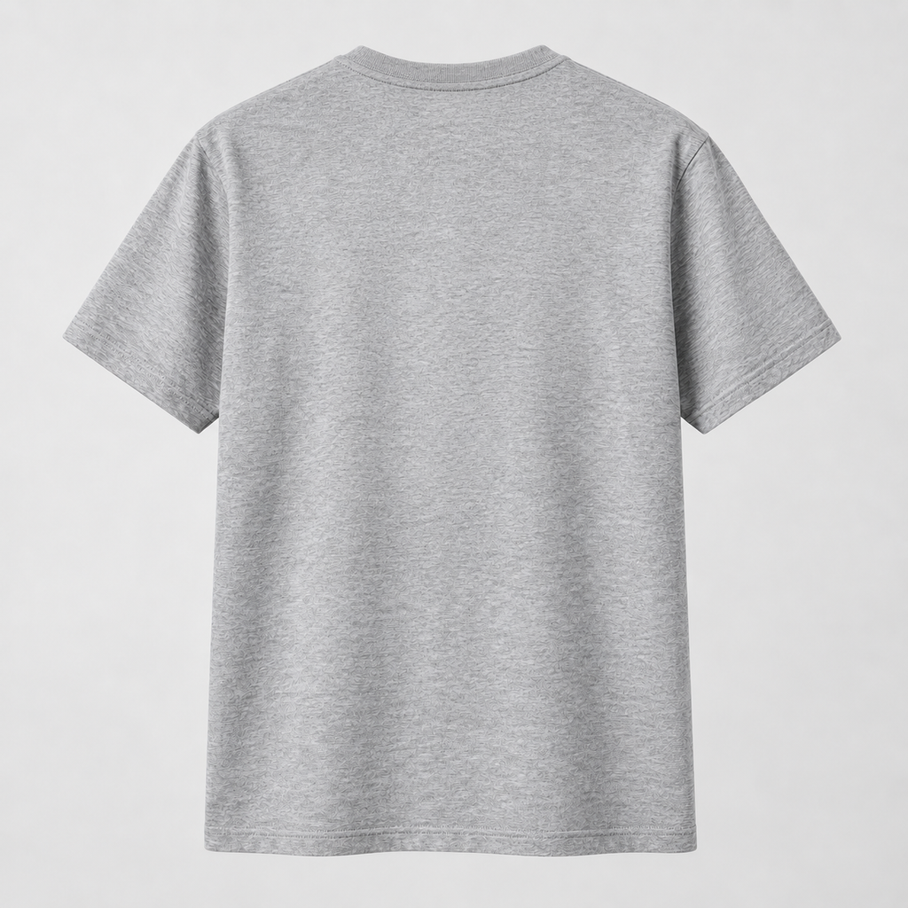 BULIYA Motivation Tee grey back view