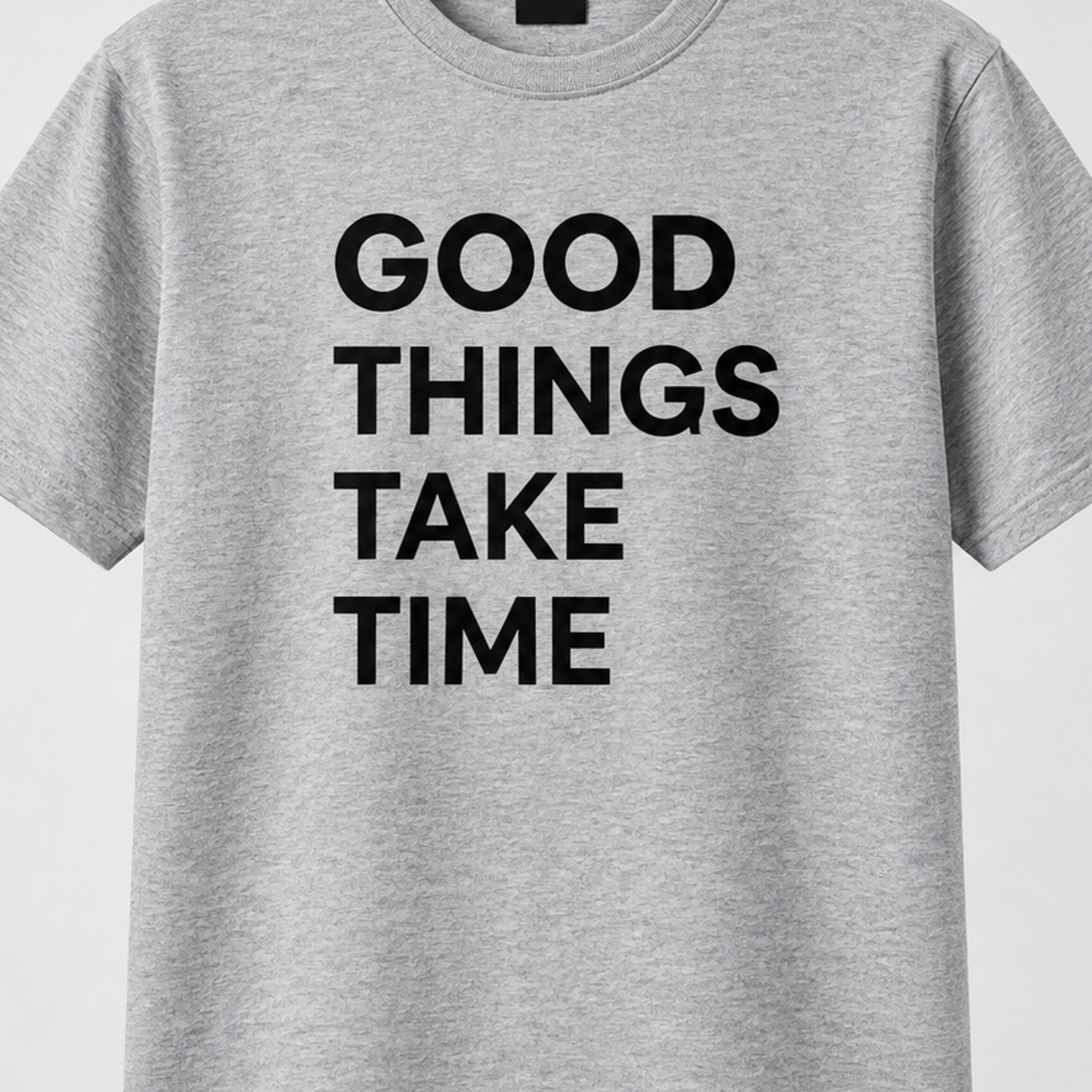 BULIYA Motivation Tee grey graphic detail