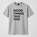 BULIYA Motivation Tee grey front view