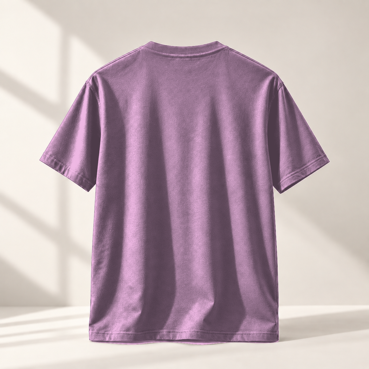 BULIYA Premium Cotton T-Shirt Lavender back