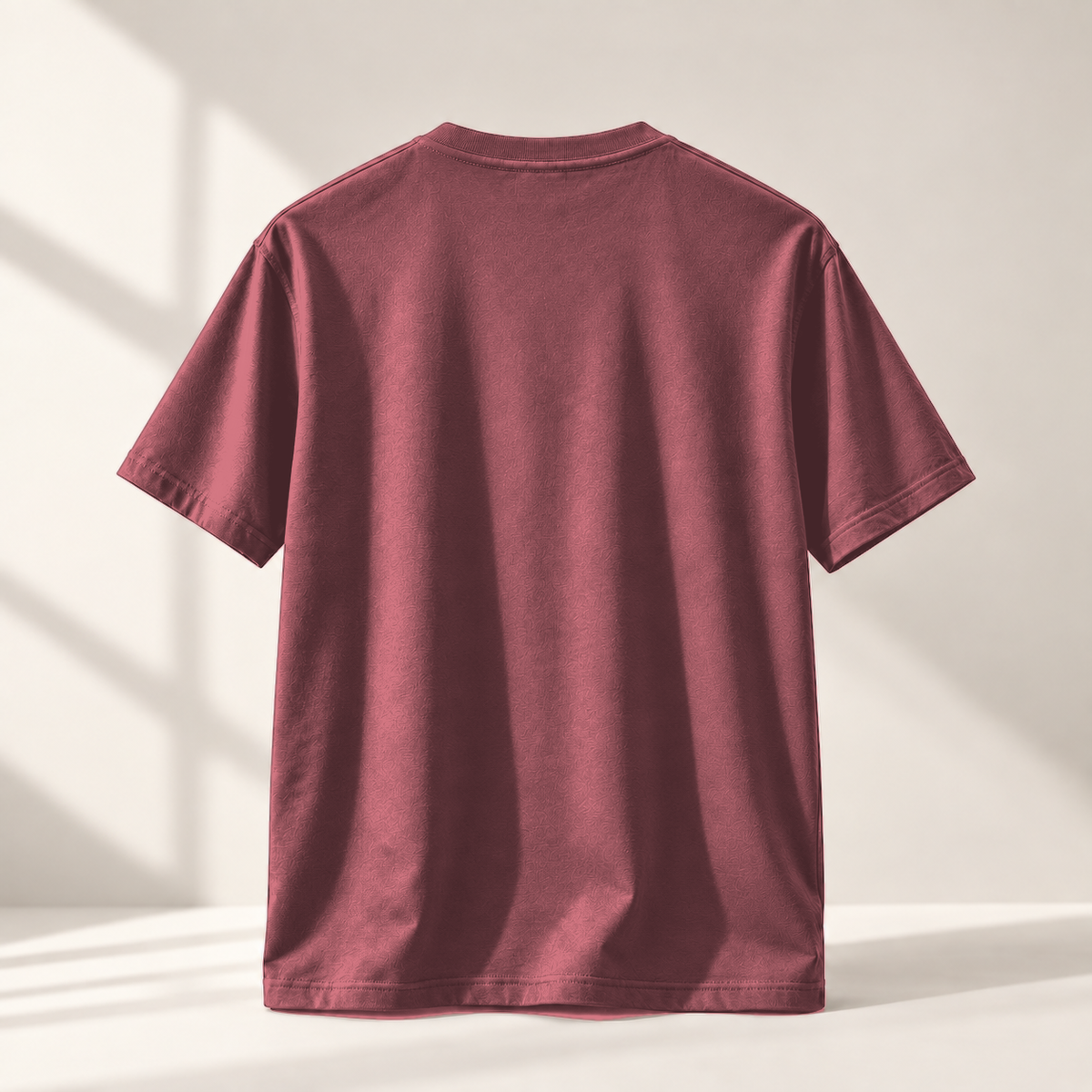 BULIYA Premium Cotton T-Shirt Rose Pink back